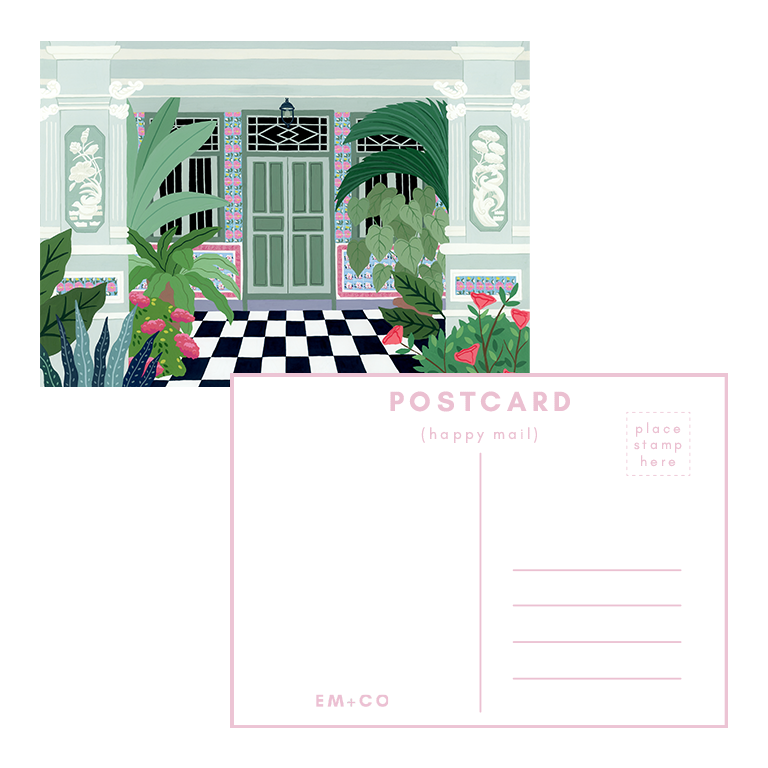 Singapore Best Sellers Postcard Set