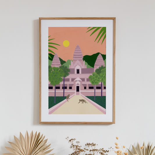 Angkor Wat Cambodia Fine Art Print