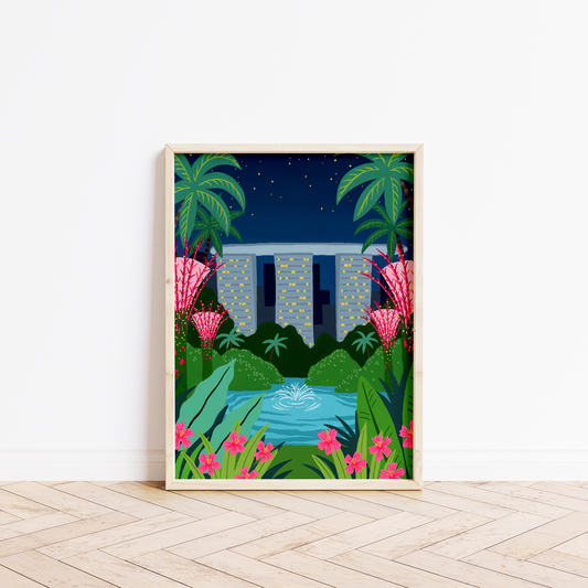 Marina Bay Sands Singapore Fine Art Print