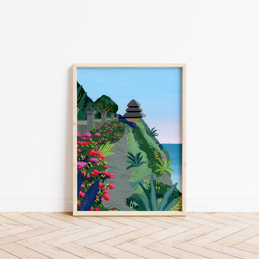 Uluwatu Temple Bali Fine Art Print
